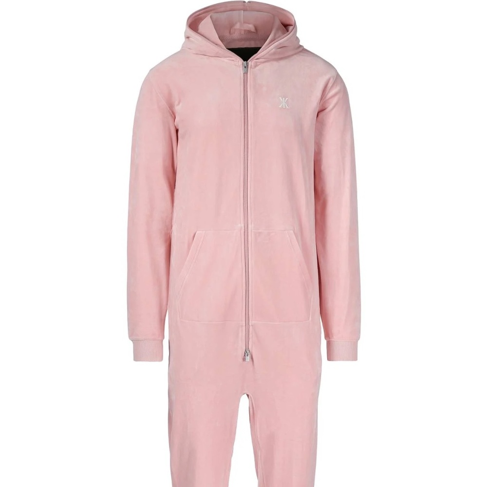 ONEPIECE Original Velvet Jumpsuit Soft Pink